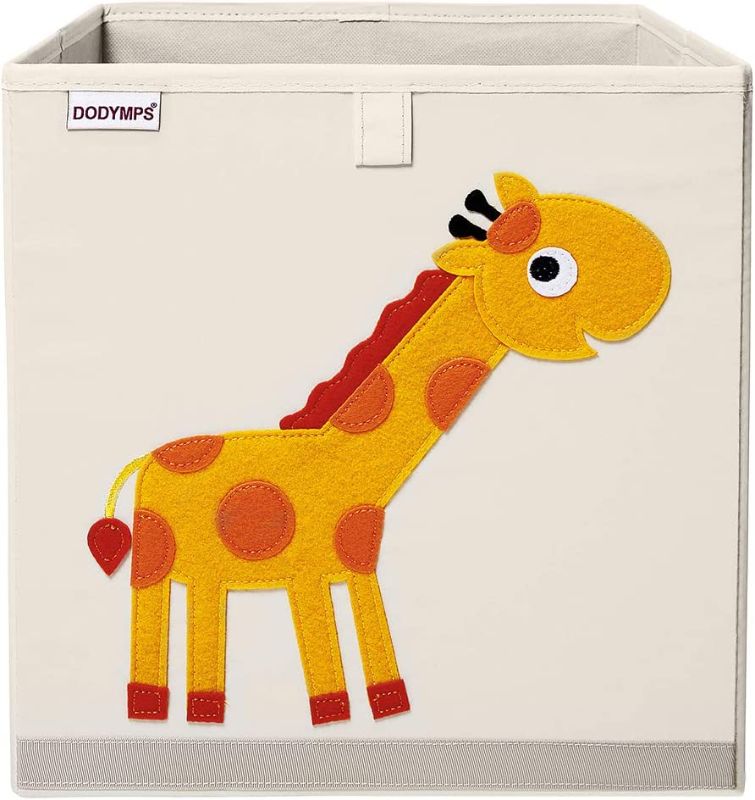 Photo 1 of DODYMPS Foldable Animal Toy Storage Bins/Cube/Box/Chest/Organizer for Kids & Nursery, 13 inch (Giraffe)
