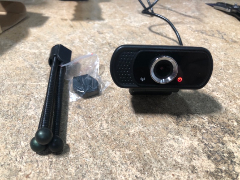 Photo 2 of 1080P Webcam with Microphone, Web Camera with Microphone  TESTED AND FUNCTIONS