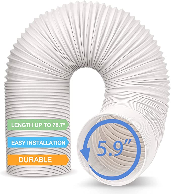 Photo 1 of Air Conditioner Hose, Portable Exhaust Vent Hose with 5.9 Inch ?6‘’? Diameter,