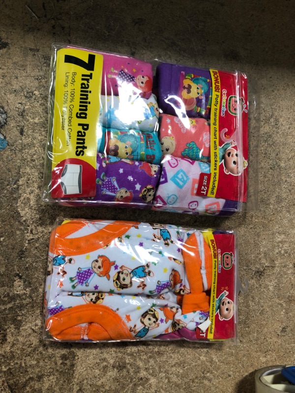 Photo 1 of Cocomelon Toddler Boys Training Pants, 10 Pack, 2T 
