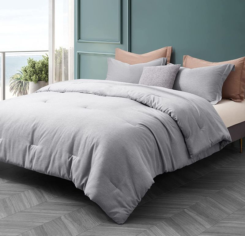 Photo 1 of , Grey Breathable Lightweight Bedding Comforter 