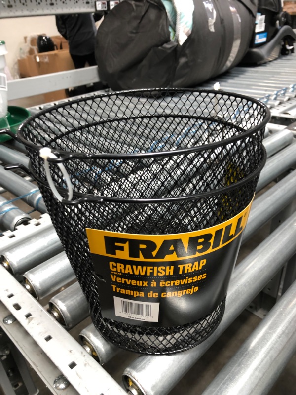 Photo 2 of Frabill Torpedo Trap - Black Crayfish Trap - 10" x 9.75" x 9" [1272]