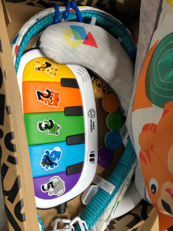 Photo 2 of Baby Einstein 4-in-1 Kickin' Tunes Music and Language Play Gym and Piano Tummy Time Activity Mat