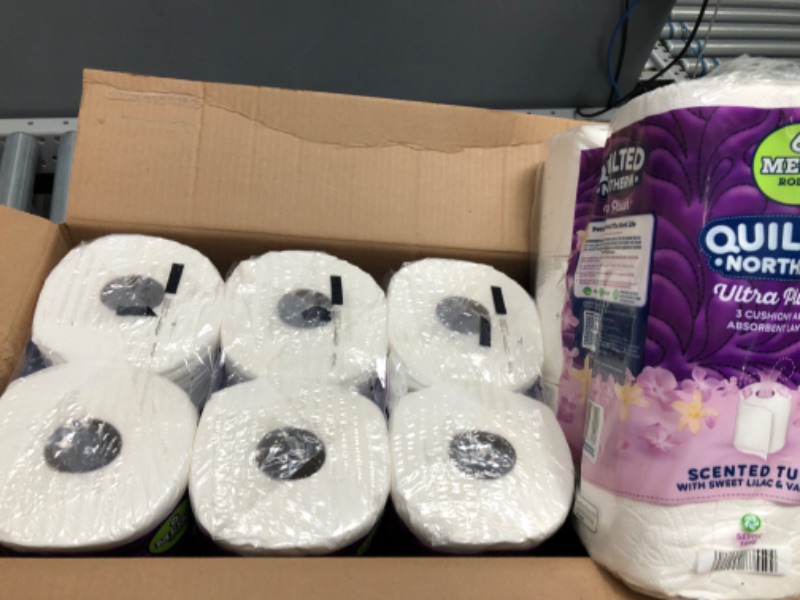 Photo 2 of 
Quilted Northern Ultra PlushToilet Paper, 24 Mega Rolls