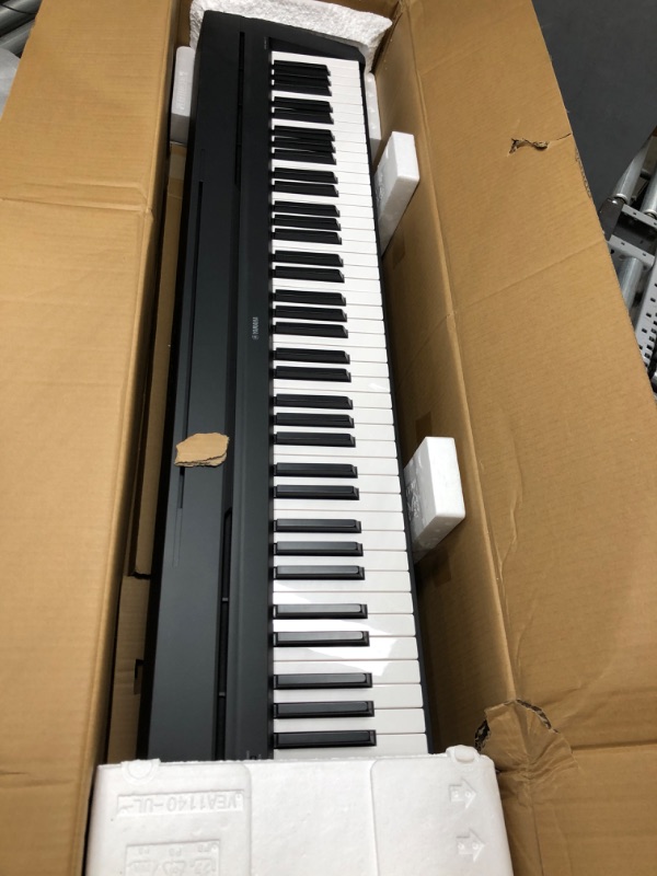 Photo 2 of Yamaha P71 88-Key Weighted Action Digital Piano with Sustain Pedal and Power Supply