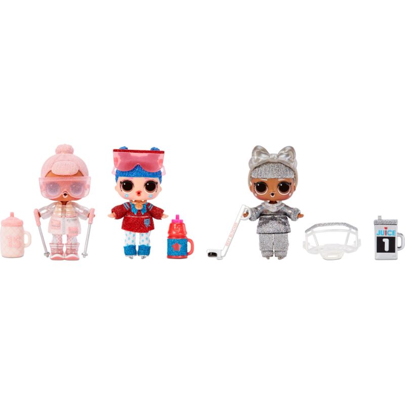 Photo 1 of LOL Surprise Boys Series 5 Boy Doll with 7 Surprises Accessories Surprise Dolls with Flocked Hair and L.O.L. Surprise All Star Sports in Pdq Wave 2- Winter Games 2 pack