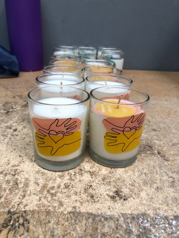 Photo 1 of 10 PACK COCONUT MACCAROON CANDLES