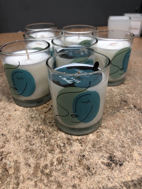 Photo 1 of 7 PACK BLUE SAGE AND TONKA CANDLES