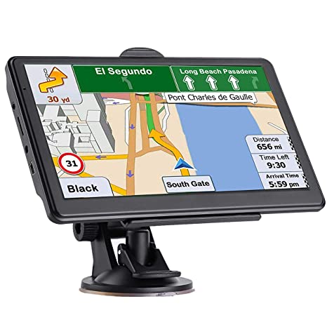 Photo 1 of GPS Navigation for Car, Latest 2022 Map 7 inch Touch Screen Car GPS 256-8GB, Voice Turn Direction Guidance, Support Speed and Red Light Warning, Pre-Installed North America Lifetime map Free Update TESTED AND FUNCTIONS**NOT IN ENGLISH**