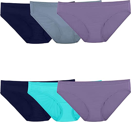 Photo 1 of Fruit of the Loom Women's Lightweight Microfiber Underwear (Regular & Plus Size)
