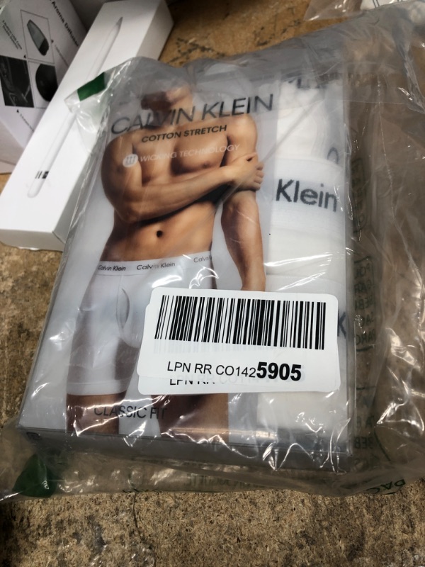 Photo 2 of Calvin Klein Men's Cotton Stretch Multipack Boxer Briefs lg