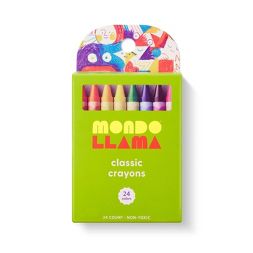 Photo 1 of 24ct Crayons Classic Colors - Mondo Llama™ case of 12 packs.

