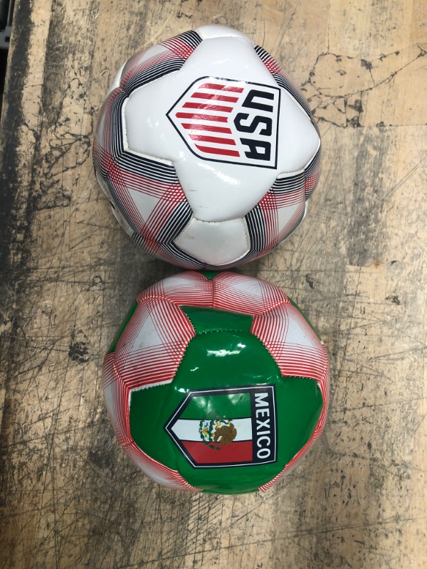 Photo 1 of 2 MINI SOCCER BALLS 