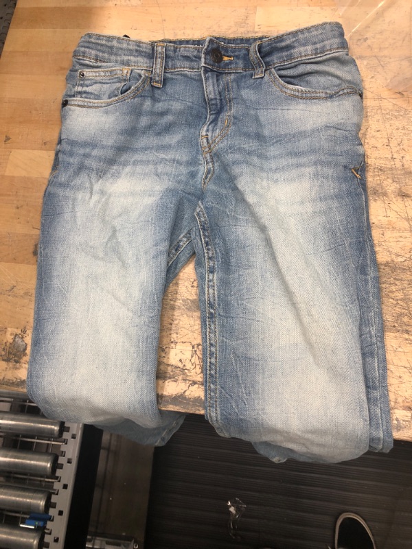 Photo 1 of boys 10 husky jeans, light wash