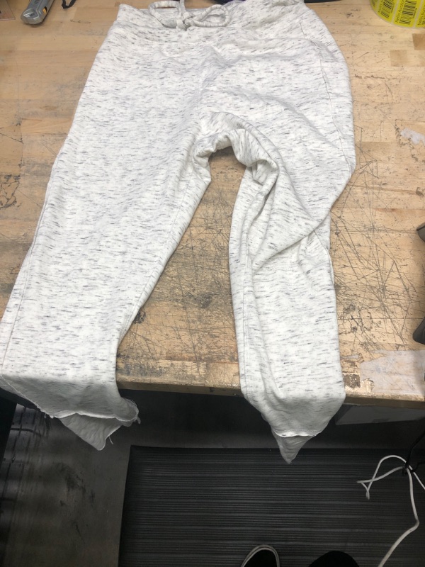 Photo 1 of a new day white speckled joggers small