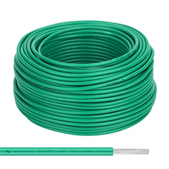 Photo 1 of 
FuxdaST 20 Gauge Medium Voltage Electrical Wire, Thick PVC Insulation Tinned Copper Hook Up Wire for Internal Wiring & Data Transfer, VW-1 Flame Resistance UL 1015 600V 105? 20 AWG Green 50 Feet
