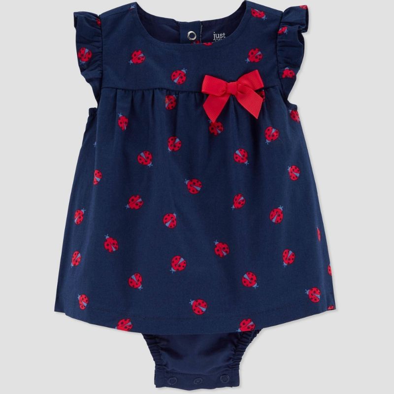 Photo 1 of Baby Girls' Ladybug Sunsuit - Just One You® Made by Carter's 3 mos