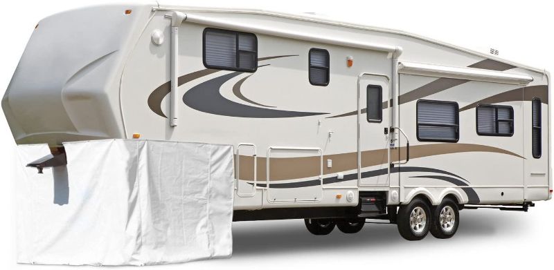 Photo 1 of Adco (3502) Polar White 64" High x 266" Length 5TH Wheel Skirt