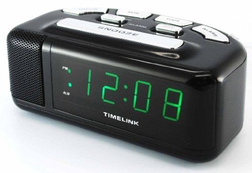 Photo 1 of Digital Alarm Clock Black - Westclox
