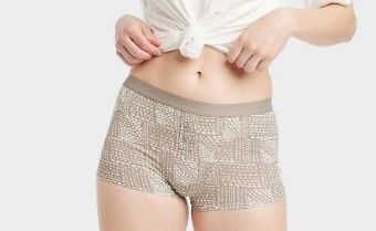 Photo 1 of 4 PACK: Women's Cotton Boy Shorts - Auden™ Medium
