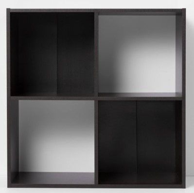 Photo 1 of 4 Cube Decorative Bookshelf - Room Essentials™ 24.17 Inches (H) x 24.09 Inches (W) x 11.73 Inches (D)

