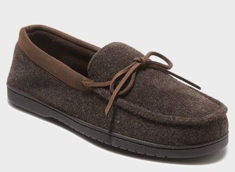 Photo 1 of Men's dluxe by dearfoams Jacoby Moccasin Slippers xl 13-14

 