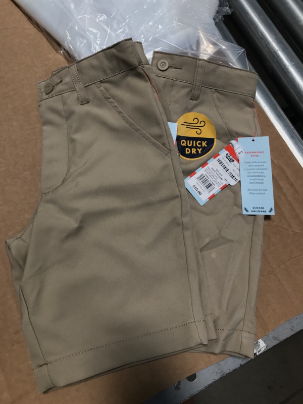 Photo 2 of 2 PACK: Boys' Uniform Chino Shorts - Cat & Jack™ Khaki size 6 

