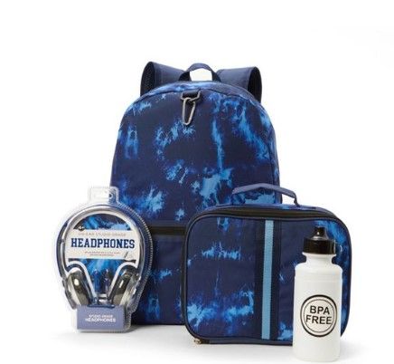 Photo 1 of IMG Kids' 17" Backpack with Headphone Set 17 Inches (H) x 12 Inches (W) x 5 Inches (D)

