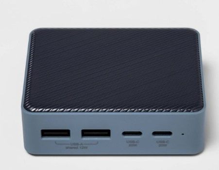 Photo 1 of heyday™ 4 Port USB Charging Hub - Dusk Blue

