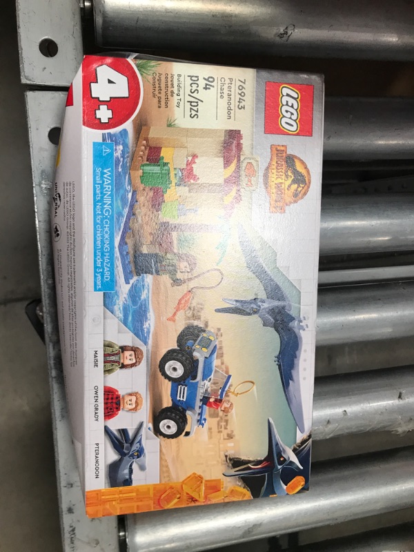 Photo 2 of BOX IS DAMAGED: LEGO Jurassic World Pteranodon Chase 76943 Building Toy Set

