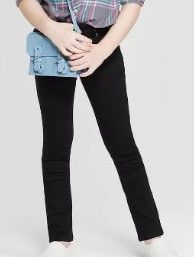 Photo 1 of Girls' Mid-Rise Ultimate Stretch Skinny Jeans - Cat & Jack™ size 14

