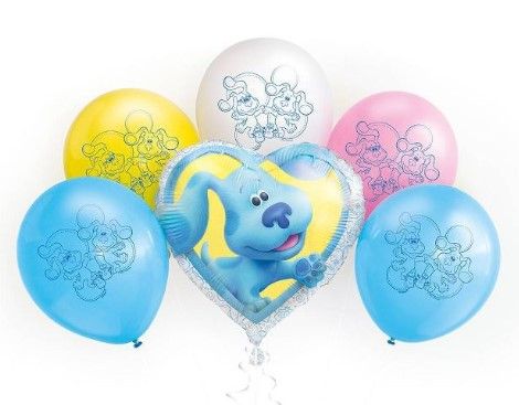 Photo 1 of 3 PACK: Nick Jr. 6ct Blue's Clues Balloon Kit

