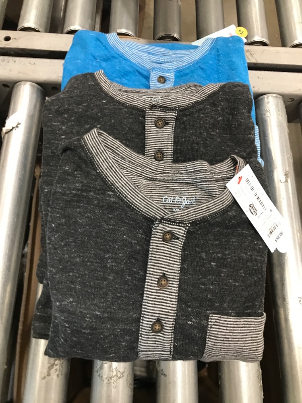 Photo 1 of 3 PACK: Boys' Long Sleeve Double Knit Henley T-Shirt - Cat & Jack™
Size XX-Large
