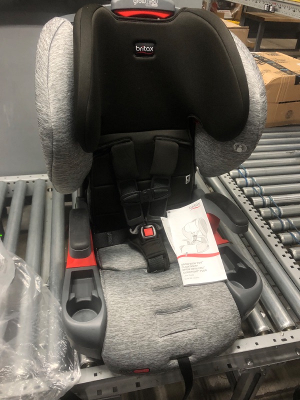 Photo 2 of Britax Grow with You ClickTight Harness-2-Booster Car Seat, Spark - Premium, Soft Knit Fabric [New Version of Frontier]
