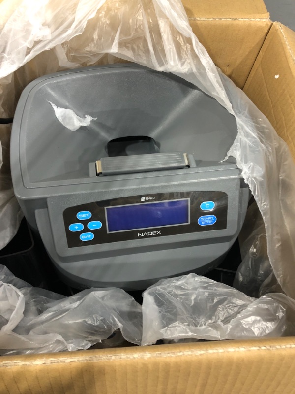 Photo 3 of Nadex S540 Pro | Coin Counter, Sorter, and Wrapper | Sorts up to 300 Coins Per Minute | Comes with 48 Preformed Wrappers