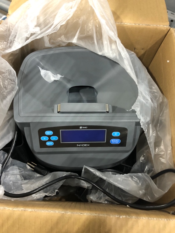 Photo 5 of Nadex S540 Pro | Coin Counter, Sorter, and Wrapper | Sorts up to 300 Coins Per Minute | Comes with 48 Preformed Wrappers