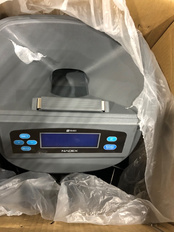 Photo 4 of Nadex S540 Pro | Coin Counter, Sorter, and Wrapper | Sorts up to 300 Coins Per Minute | Comes with 48 Preformed Wrappers