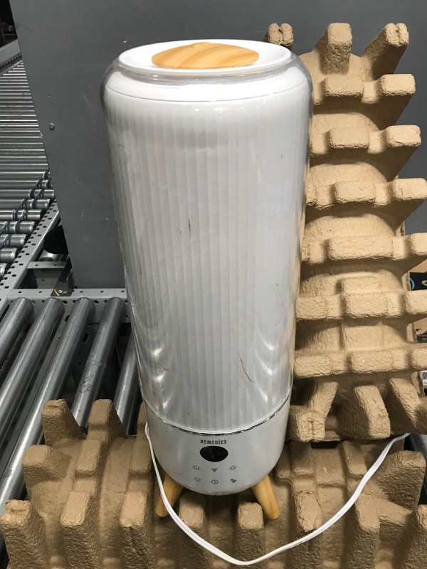 Photo 1 of Homedics Humidifiers for Large Room, TotalComfort Ultrasonic Deluxe Humidifier for Bedroom, Home, Office or Plants. Top Fill, Cool Mist, 1.47 Gallons, Auto Timer Up to 12 hours