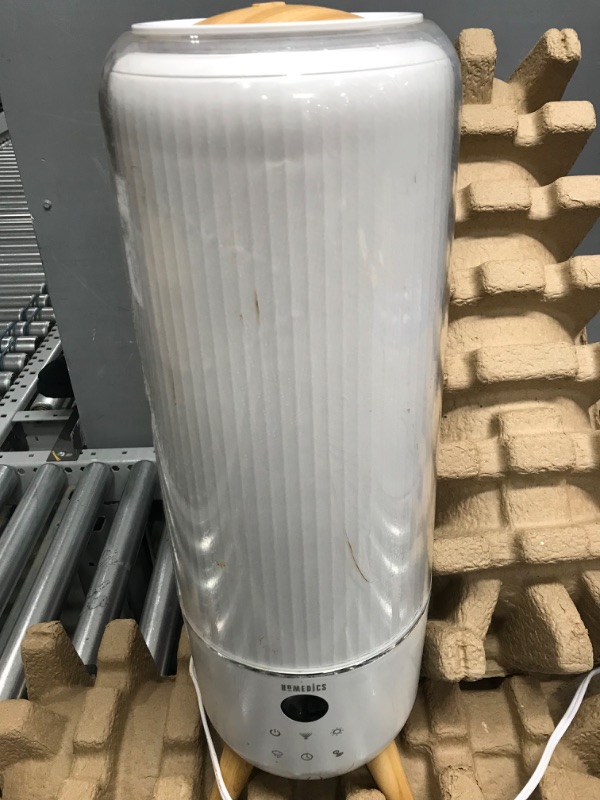 Photo 1 of Homedics Humidifiers for Large Room, TotalComfort Ultrasonic Deluxe Humidifier for Bedroom, Home, Office or Plants. Top Fill, Cool Mist, 1.47 Gallons, Auto Timer Up to 12 hours