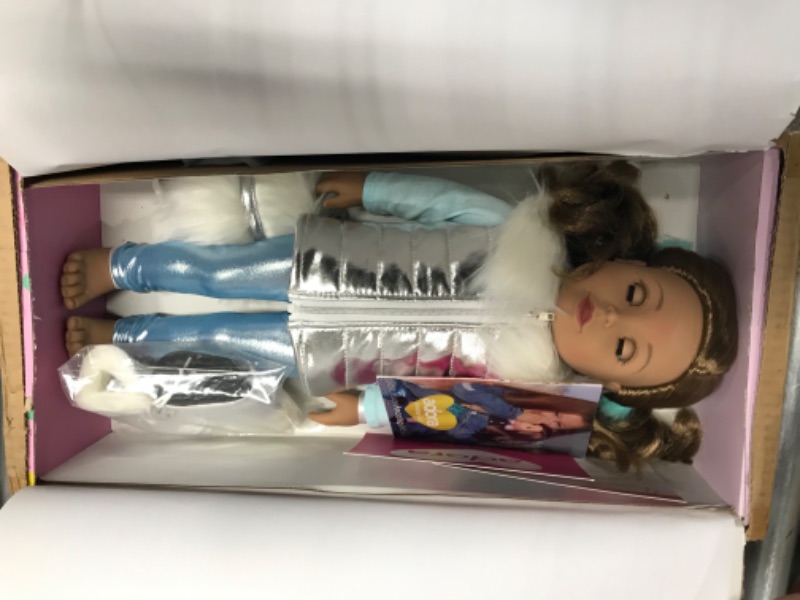 Photo 1 of Adora Amazing Girls 18-inch Doll, Ice Skating Ava (Amazon Exclusive) Compatible With Most 18 Inch Doll Accessories And Clothing (218803)
