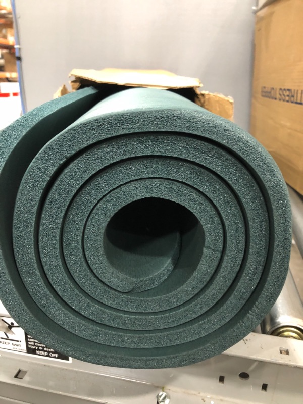 Photo 3 of Amazon Basics 1/2-Inch Extra Thick Exercise Yoga Mat Grey Yoga Mat