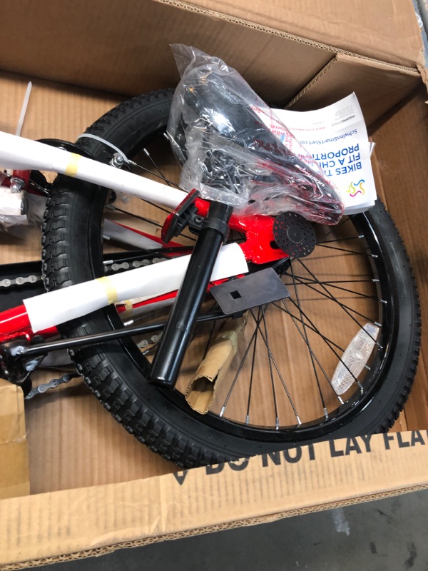 Photo 5 of Schwinn Koen & Elm Big Kids Bike, 20-Inch Wheels, Kickstand Included, Basket or Number Plate, Ages 7-13 Years Old, Rider Height 48-60-Inches 20-Inch Wheels Red