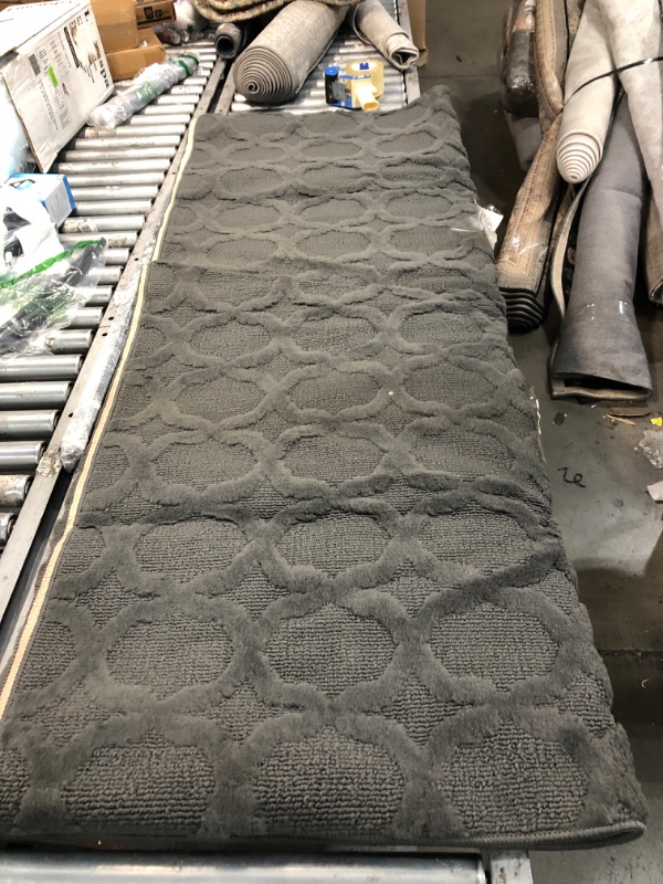 Photo 1 of 6x9ft grey charcoal area rug 