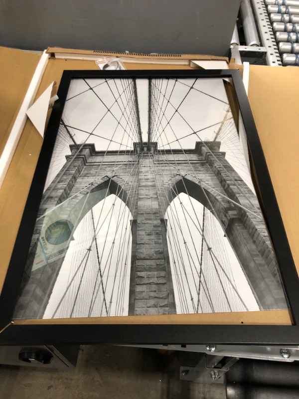 Photo 1 of Americanflat 20x30 Black Poster Frame - Thick Molding - Hanging Hardware Included