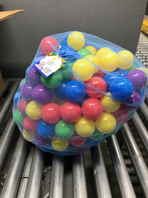 Photo 1 of 200 Ball Pit Balls for Kids – Plastic Ball Refill Pack for Kids | Phthalate and BPA Free Non-Toxic Plastic Ball Pack | Reusable Storage Bag with Zipper – Sunny Days Entertainment