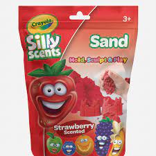 Photo 1 of 6 PACK*
CRAYOLA SILLY SCENTS SAND BAG STRAWBERRY SCENTED