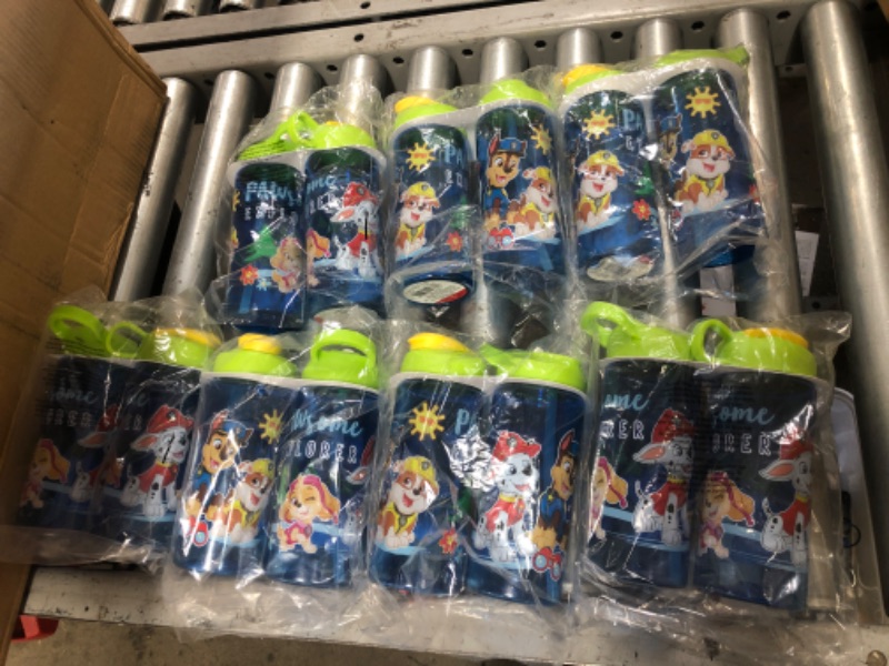 Photo 1 of 14 PACK*
PAW PATROL STRAW CUP WITH LID 16.5 OZ 