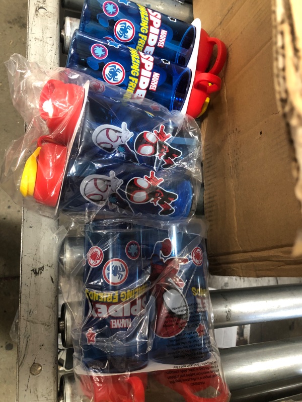 Photo 1 of 7 PACK*
SPIDERMAN STRAW CUP WITH LID 16.5 OZ 