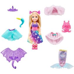 Photo 1 of Barbie Dreamtopia Chelsea Doll Dress-up Set

