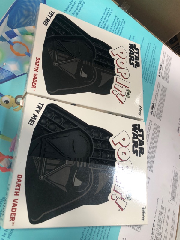 Photo 2 of 2 pack*
Star Wars Darth Vader Pop It Bubble Popping
